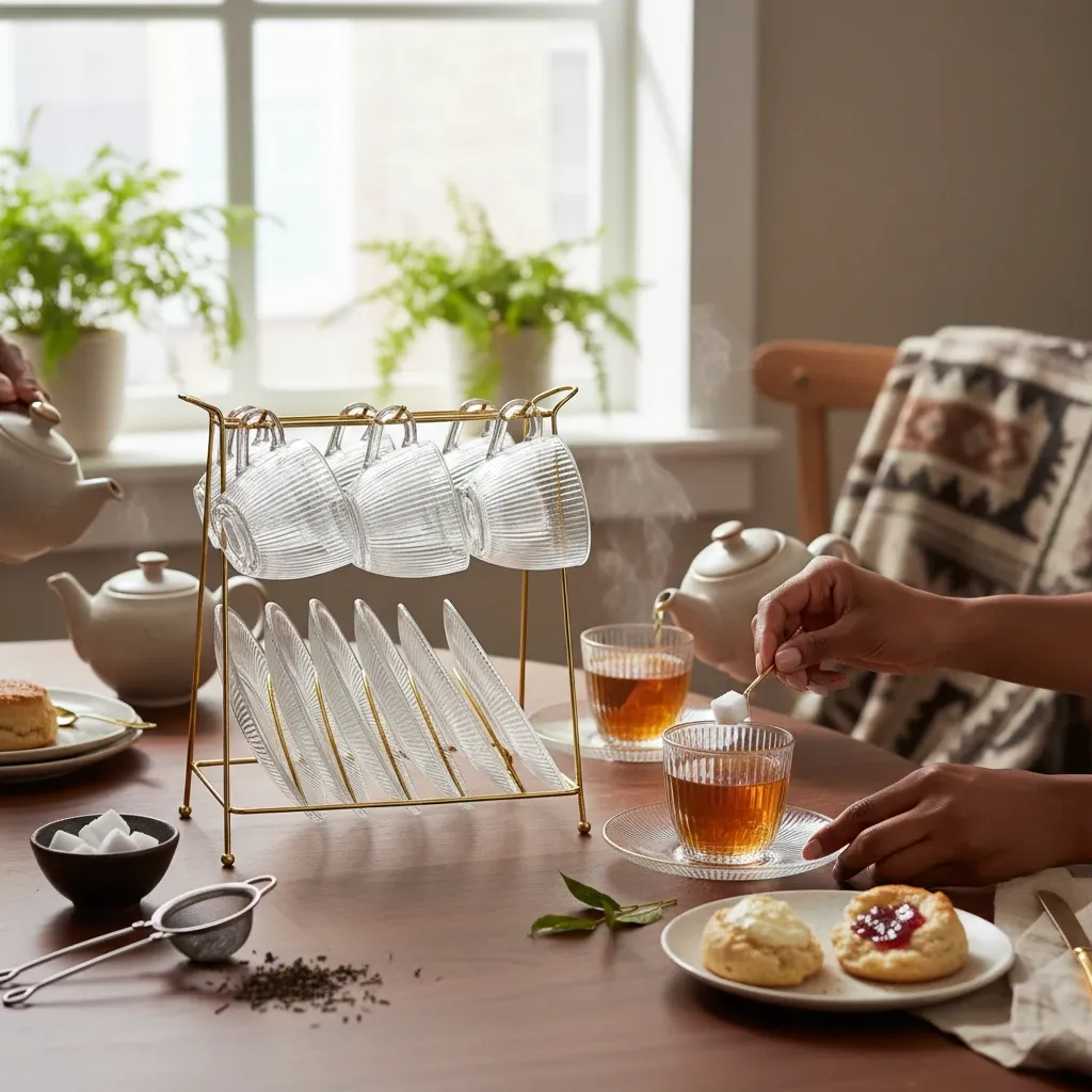 Hanging coffee set - gold.webp