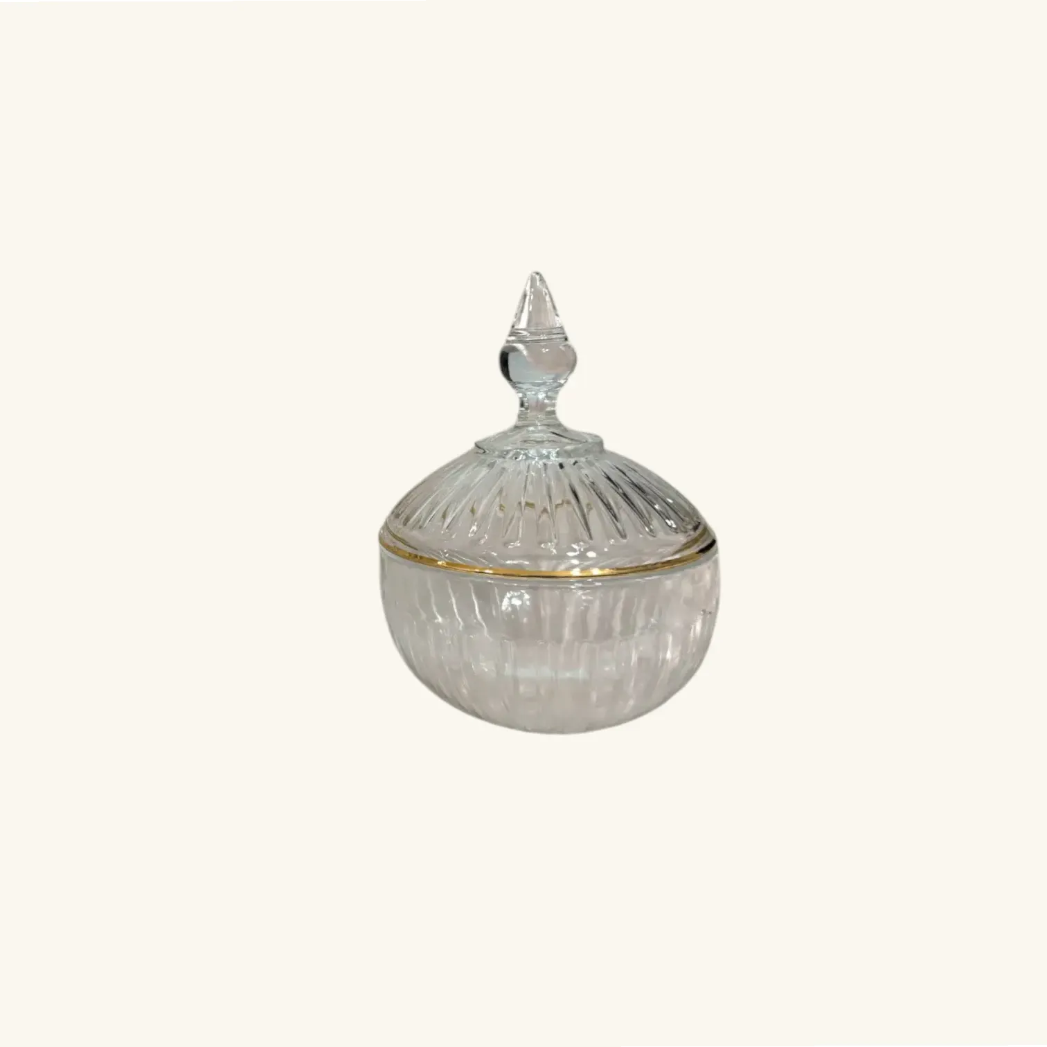 ‏ Crystal Dates/Sweets Pot